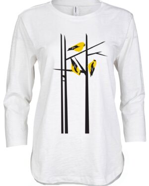 3/4 Slub Hi-Lo Goldfinch