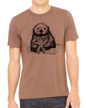 Short Sleeve T Sea Otter Baby