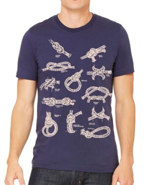 Short Sleeve T Nautical Knots