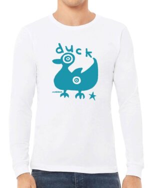 Long Sleeve T Folk Duck