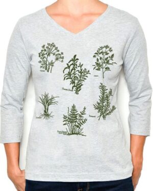 3/4 Sleeve Tee Herbs