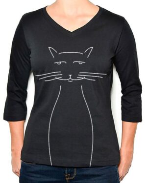 3/4 Sleeve Tee Whiskers