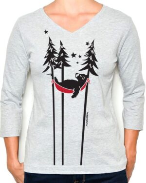3/4 Sleeve Tee Sleeping Bear