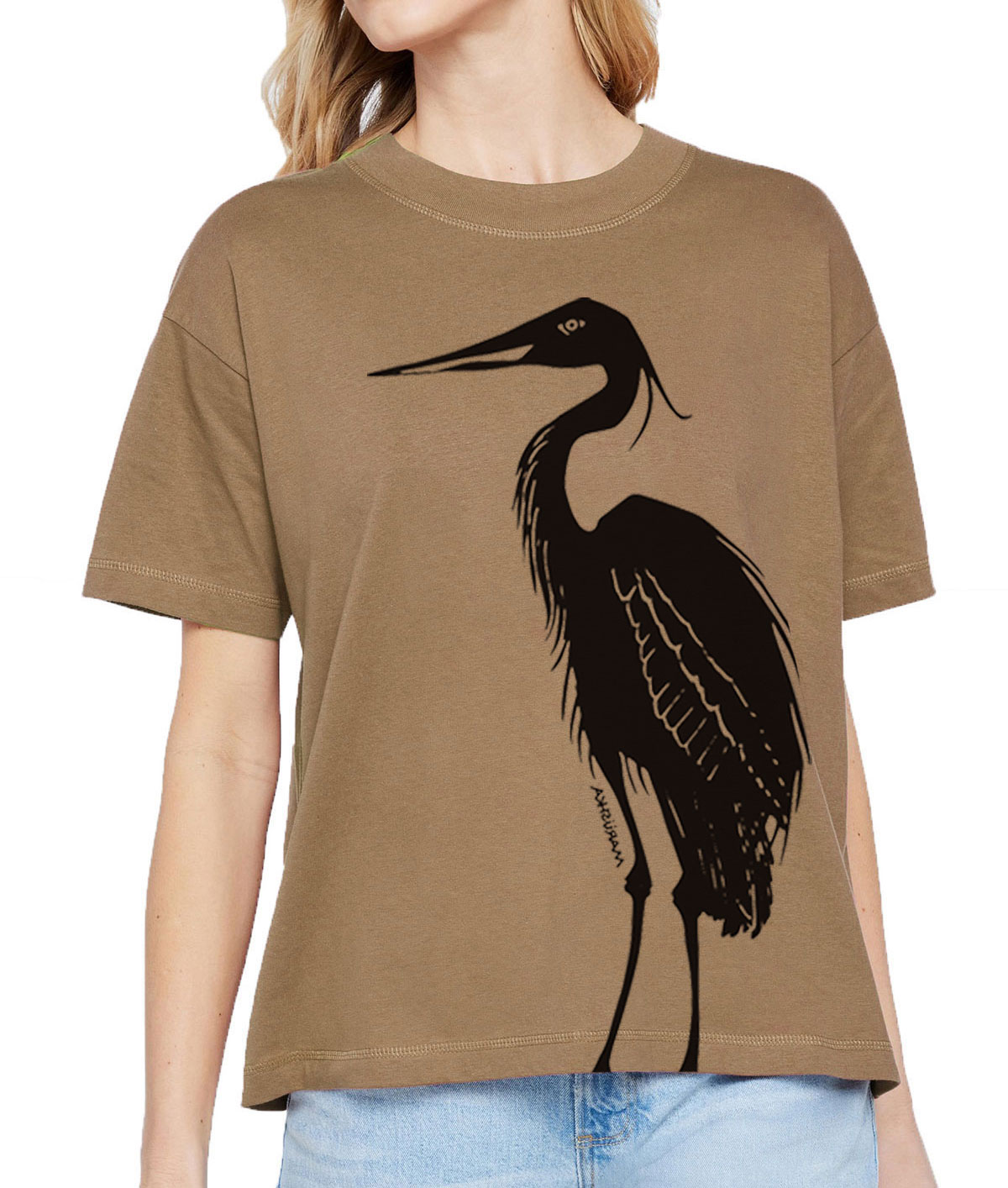 Boxy Crew T Egret - Image 5