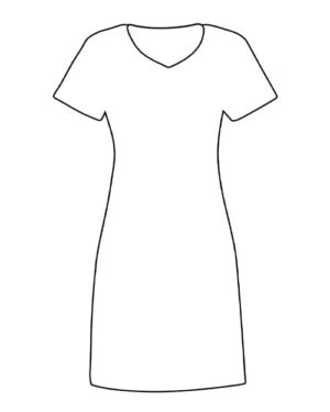24 Hour V Neck Dress
