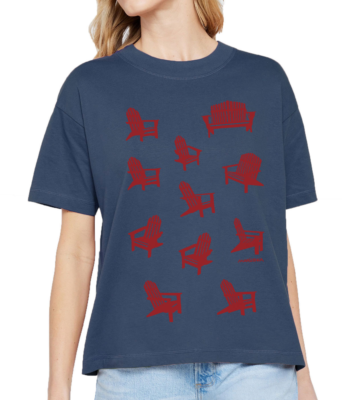 Boxy Crew T Adirondacks - Image 4