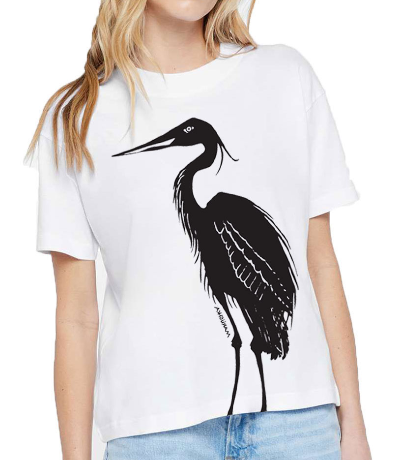 Boxy Crew T Egret - Image 3