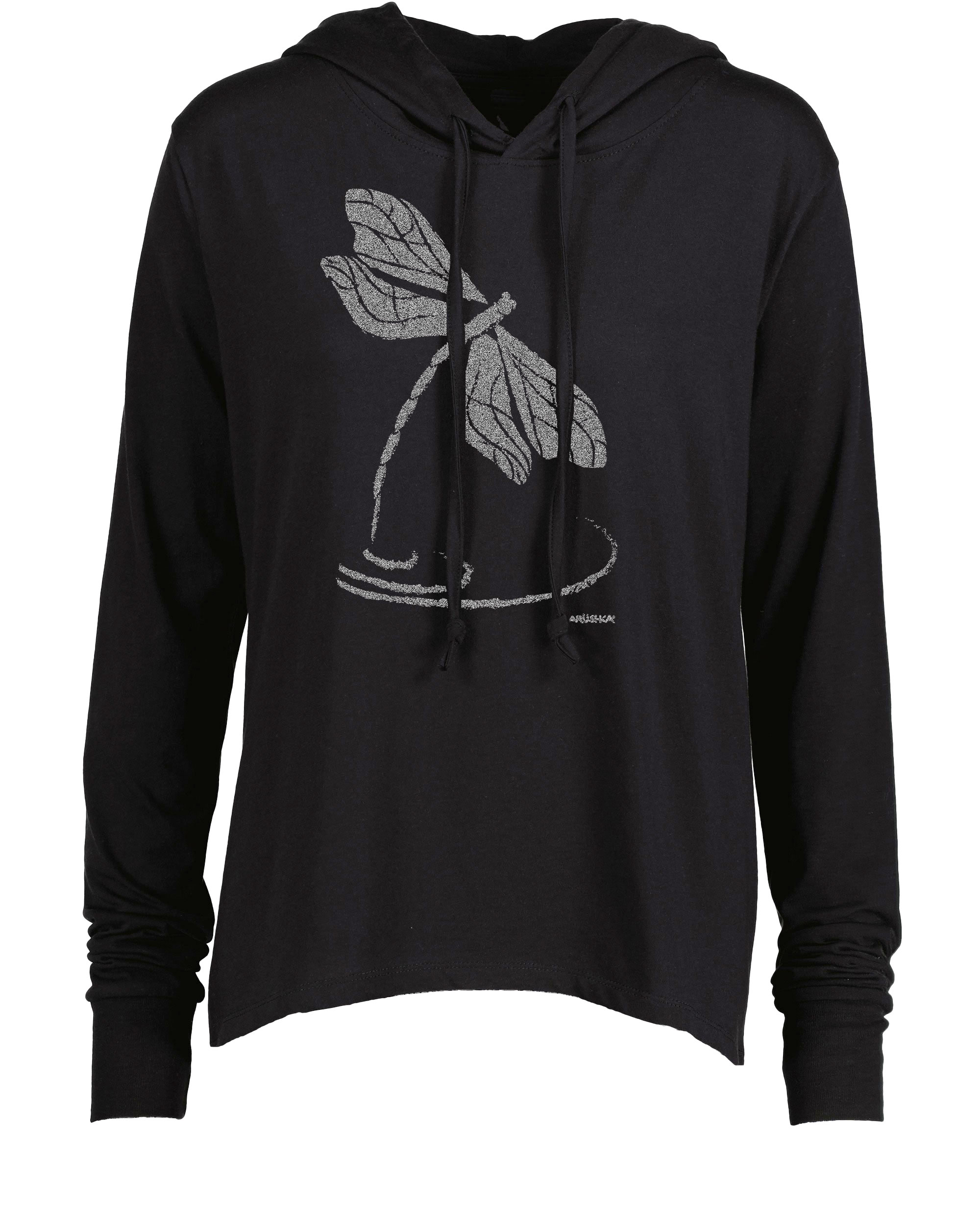 Long Sleeve Hooded T Dragonfly - Image 2
