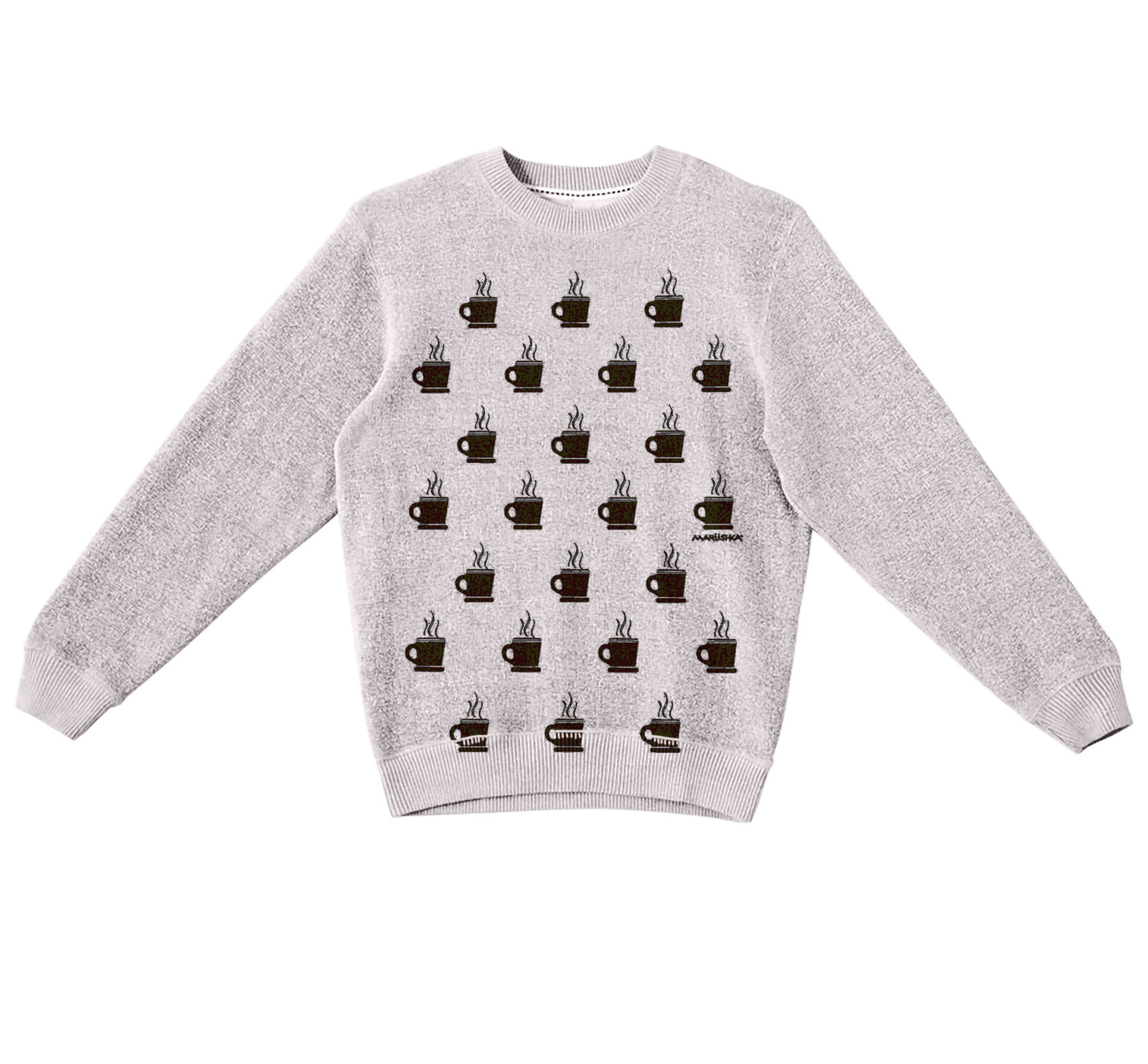 Textured Sweater Coffee Cups - Image 2