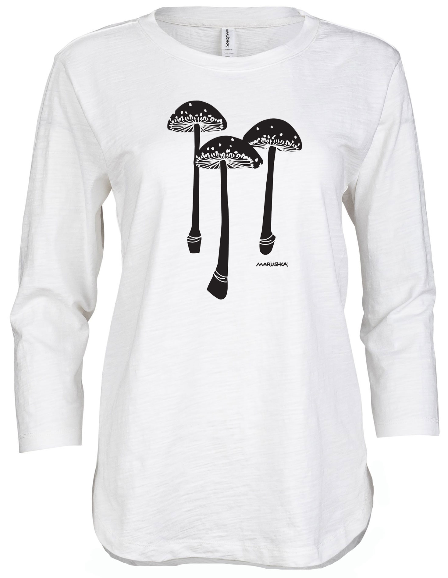 3/4 Slub Hi-Lo 3 Mushroom - Image 3
