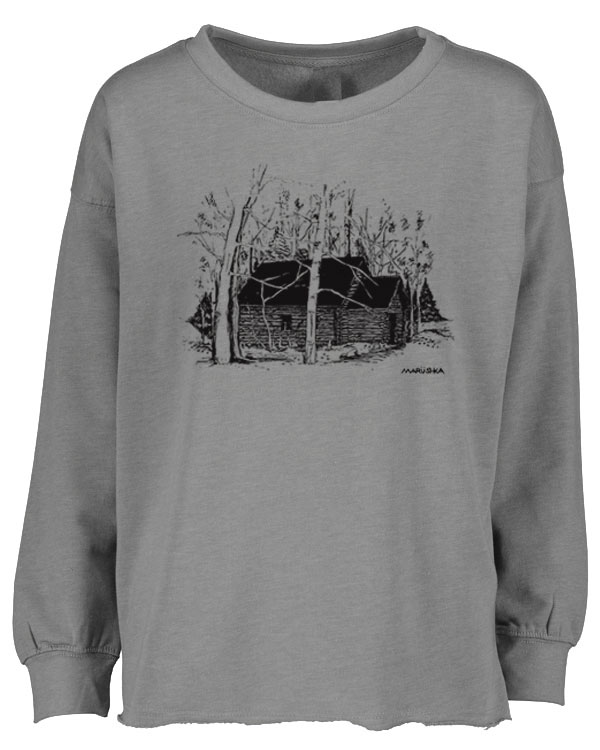 Drop Shoulder Crew Vintage Cabin - Image 2