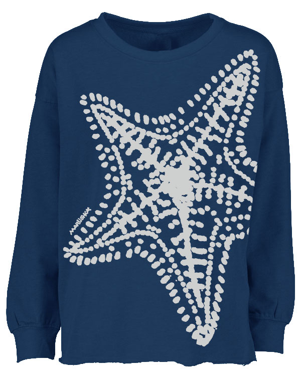 Drop Shoulder Crew Starfish - Image 2