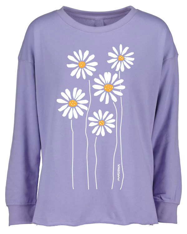 Drop Shoulder Crew Daisies - Image 4