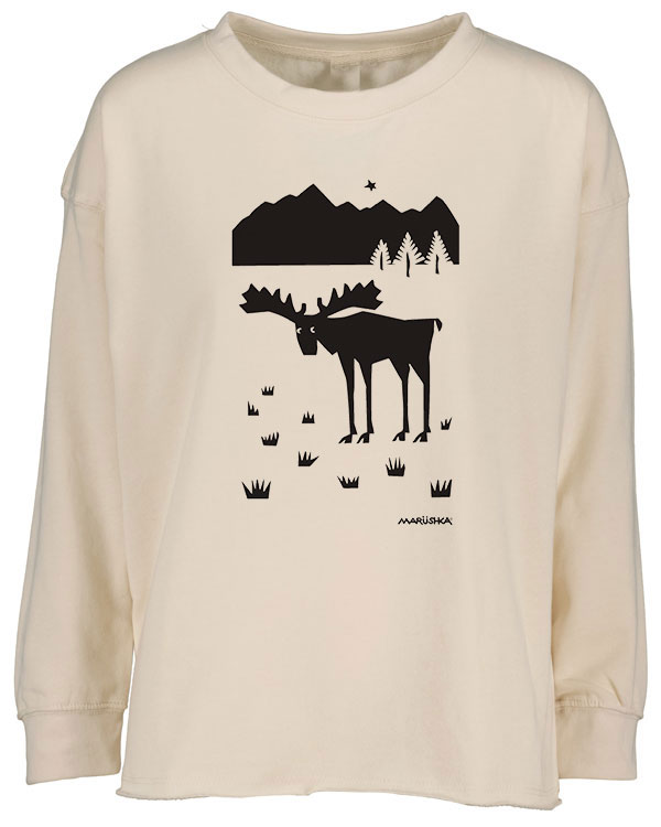 Drop Shoulder Crew Moose Spruce - Image 3