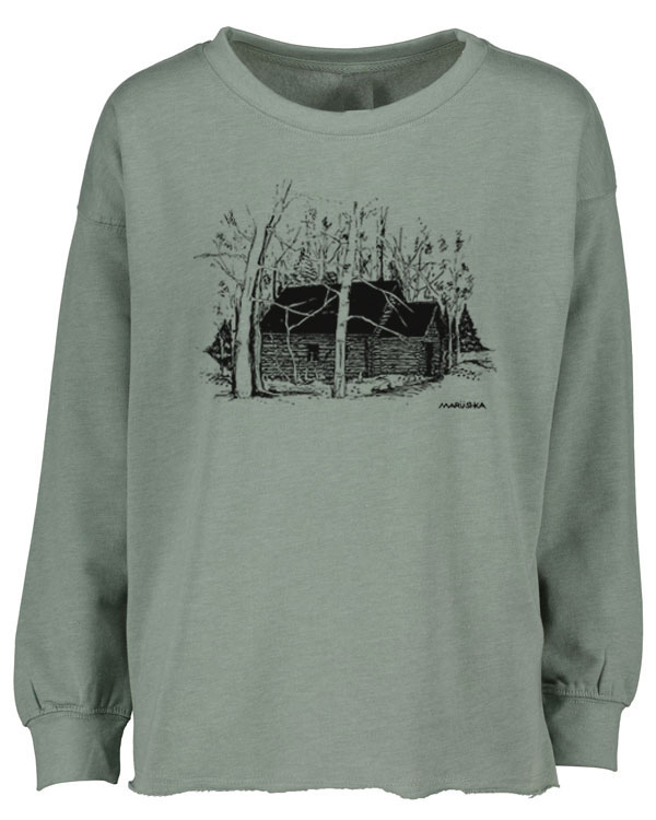 Drop Shoulder Crew Vintage Cabin - Image 3
