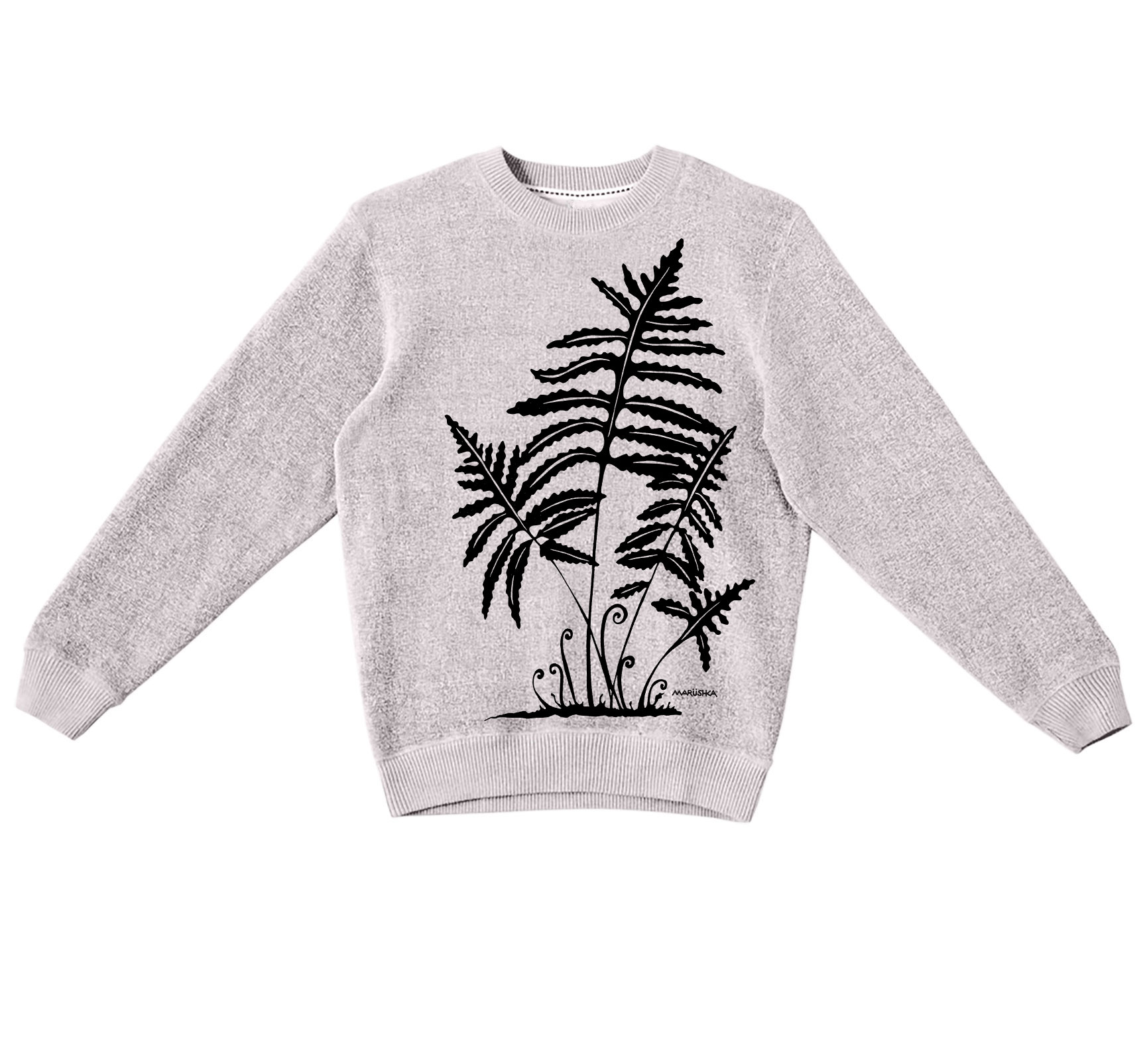 Textured Sweater Fern 2 - Image 2