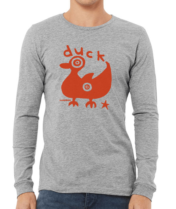 Long Sleeve T Folk Duck - Image 5