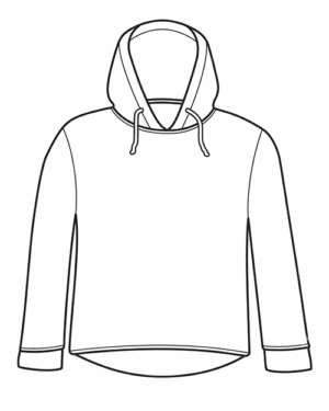 Tri Blend Long Sleeve Hooded T