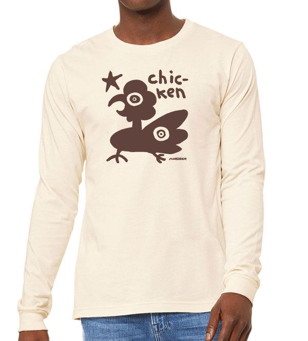 Long Sleeve T Folk Chicken - Image 4