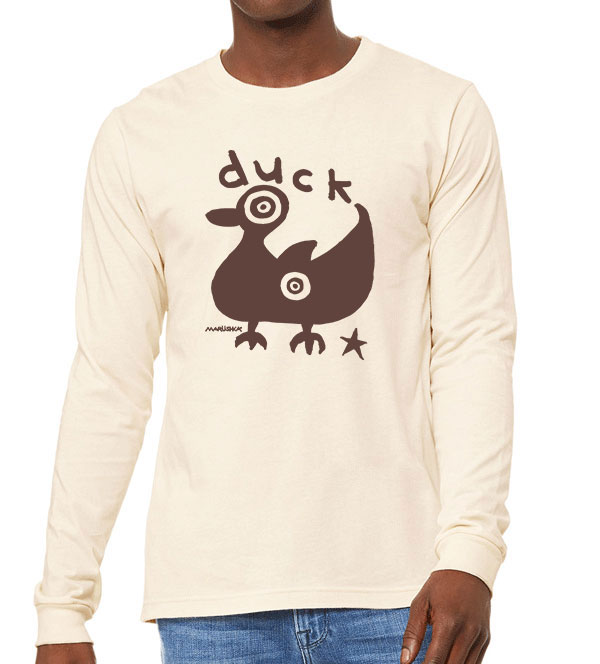 Long Sleeve T Folk Duck - Image 4