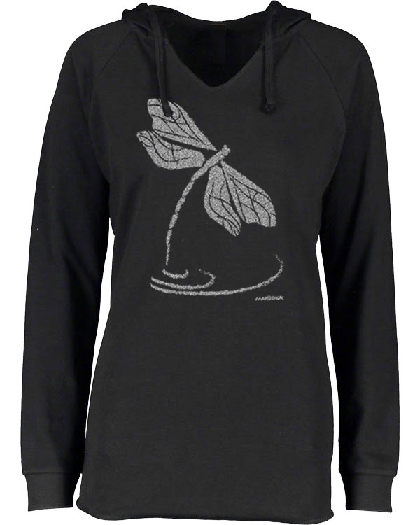 Notch Neck Hoody Dragonfly - Image 2