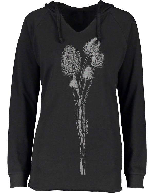 Notch Neck Hoody Teasel - Image 2