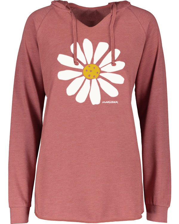 Notch Neck Hoody Big Daisy - Image 2
