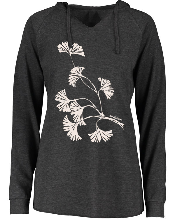Notch Neck Hoody Ginko - Image 2