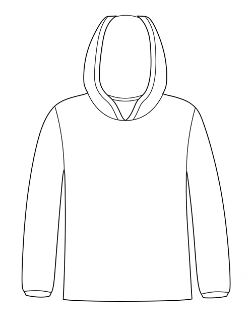 Notch Neck Hoody