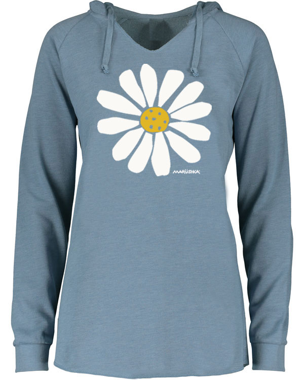 Notch Neck Hoody Big Daisy - Image 3
