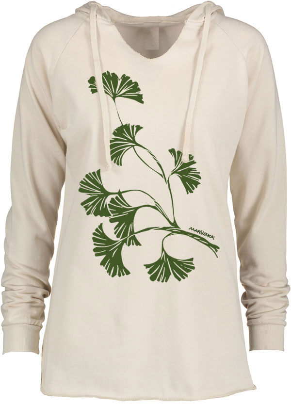 Notch Neck Hoody Ginko - Image 4