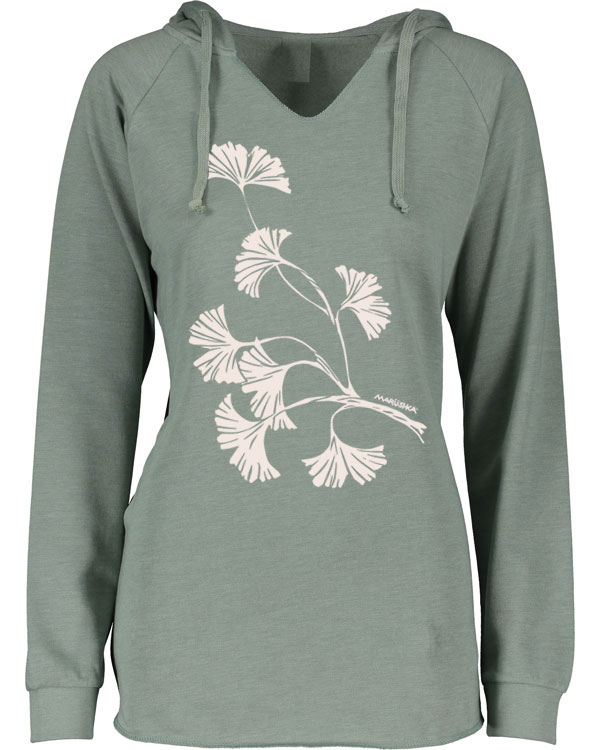 Notch Neck Hoody Ginko - Image 5
