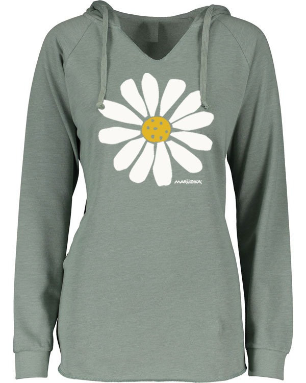 Notch Neck Hoody Big Daisy - Image 5