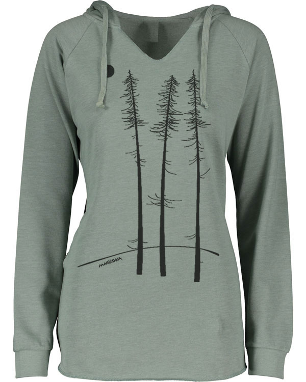 Notch Neck Hoody Twiggy - Image 3