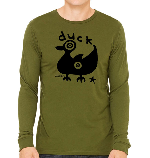 Long Sleeve T Folk Duck - Image 3