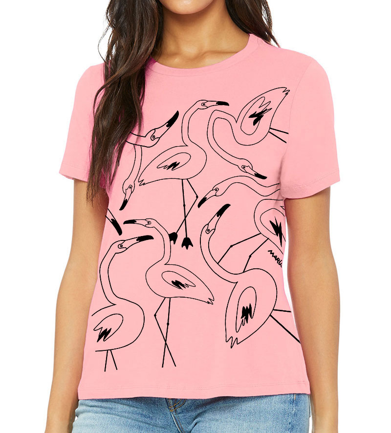 Relaxed Crewneck Flamingos - Image 2