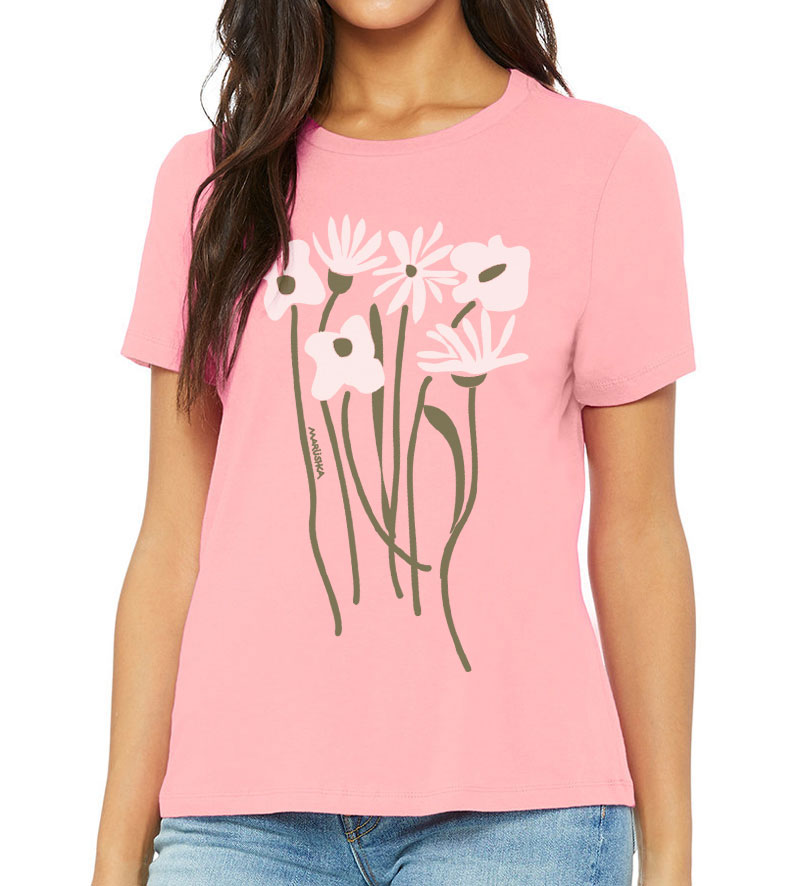 Relaxed Crewneck Flower Patch - Image 2