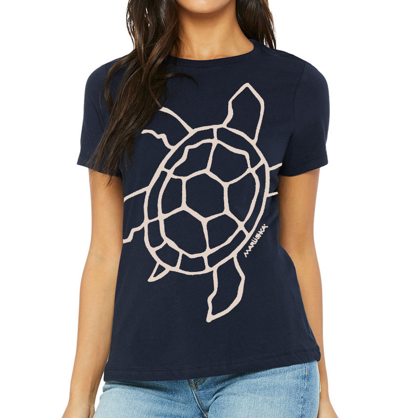Relaxed Crewneck Big Sea Turtle - Image 4