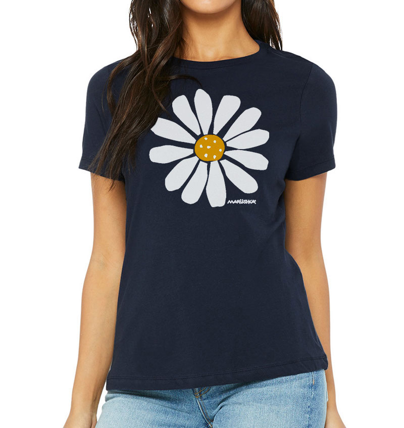 Relaxed Crewneck Big Daisy - Image 3