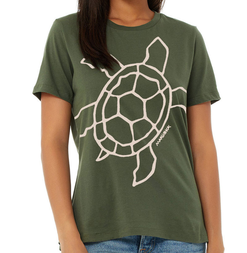 Relaxed Crewneck Big Sea Turtle - Image 5