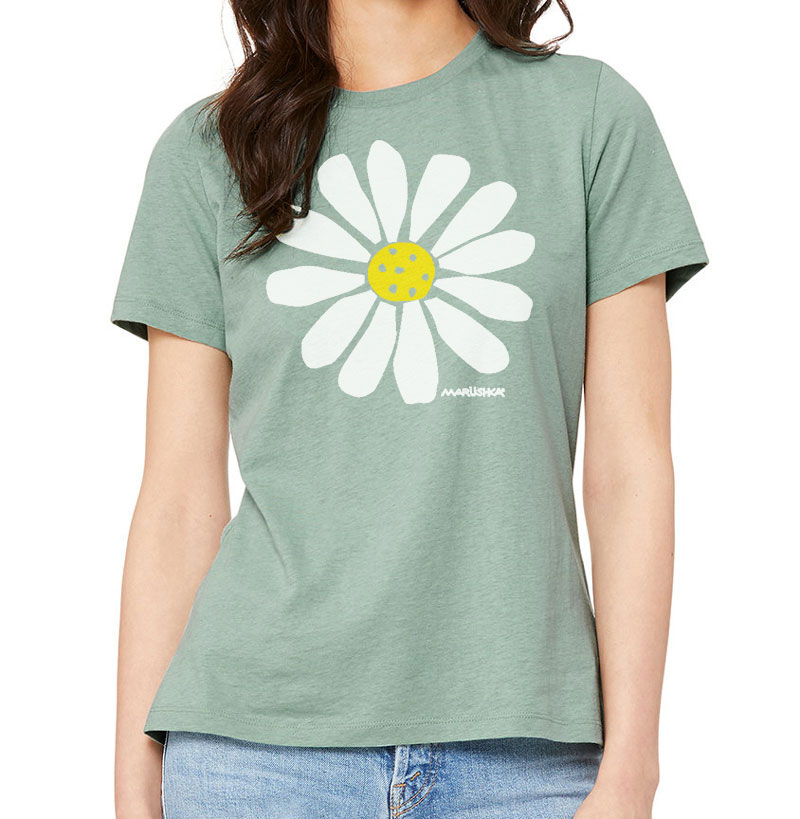 Relaxed Crewneck Big Daisy - Image 6
