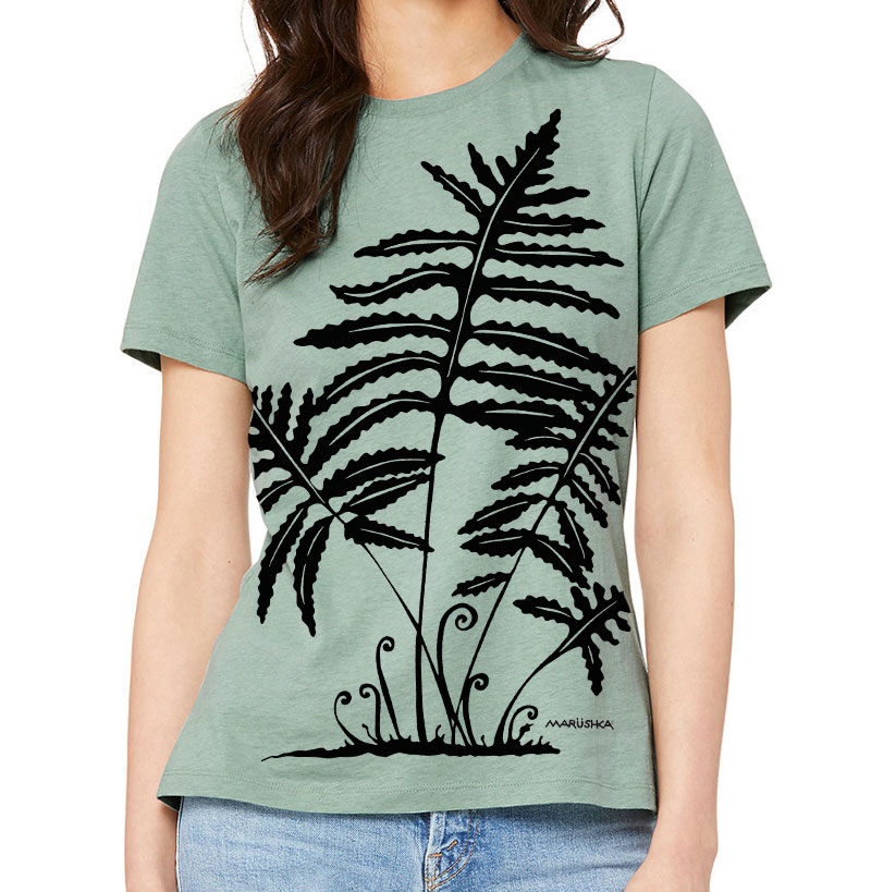 Relaxed Crewneck Fern 2 - Image 3