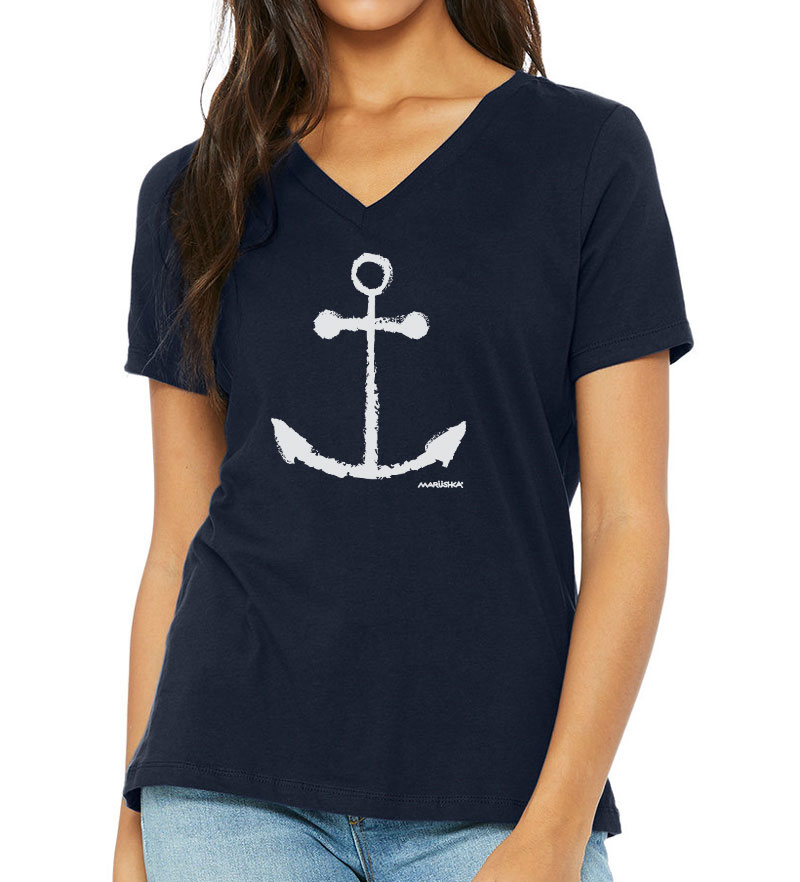 Relaxed V Neck Anchor - Image 4