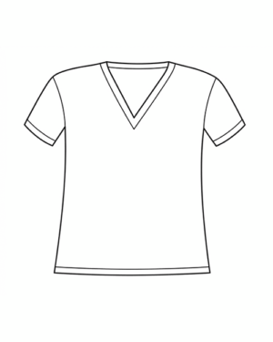 Relaxed V Neck