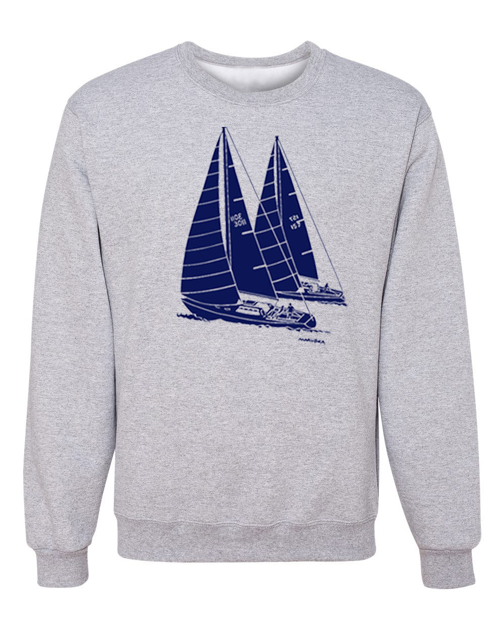 Crewneck Sweatshirt Starboard Tack - Image 2