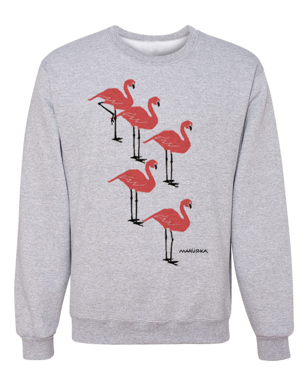 Crewneck Sweatshirt Flamingo Flock - Image 3