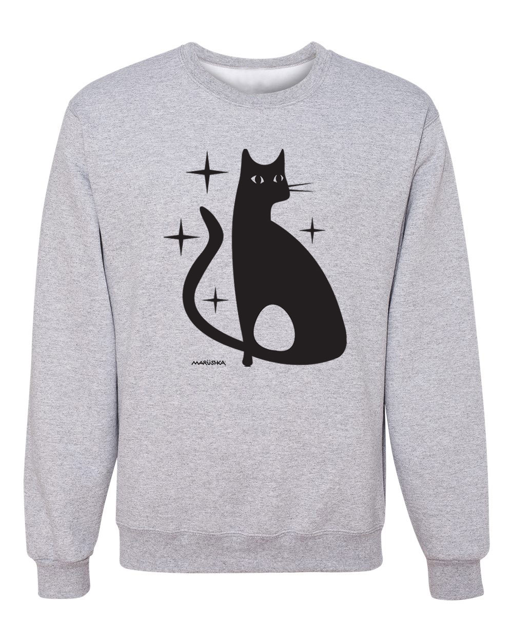 Crewneck Sweatshirt Mod Cat - Image 3