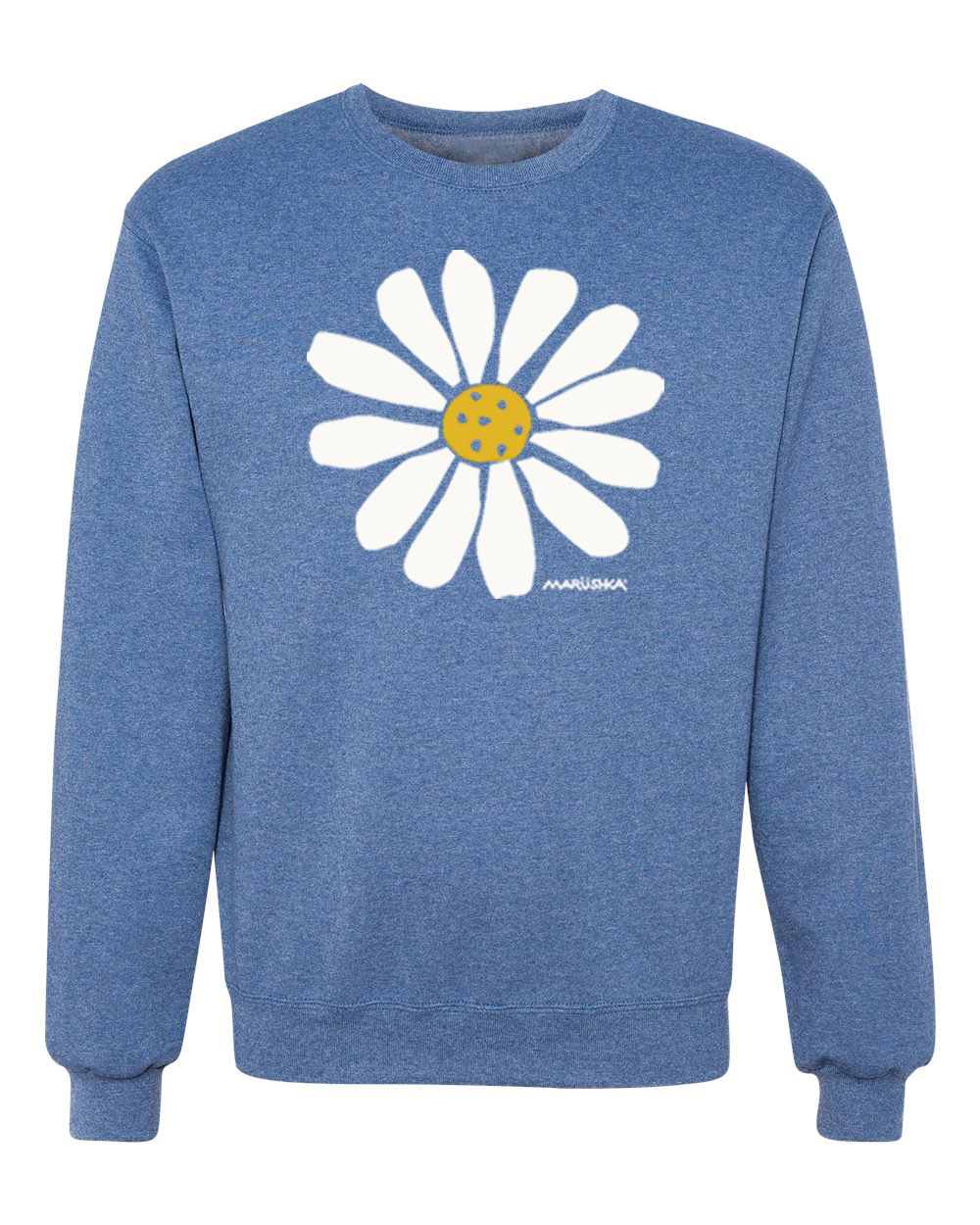 Crewneck Sweatshirt Big Daisy - Image 3