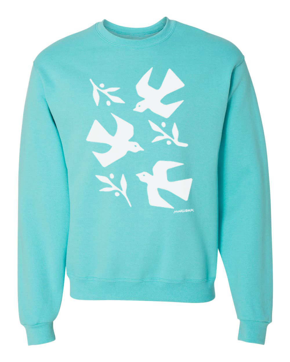 Crewneck Sweatshirt 3 Doves - Image 4