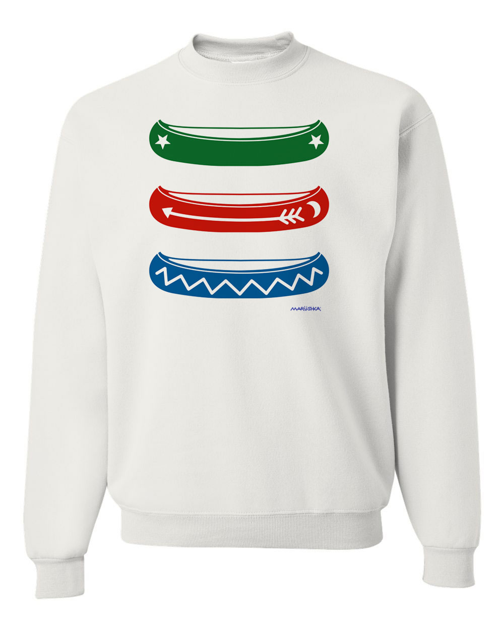 Crewneck Sweatshirt Canoes - Image 3